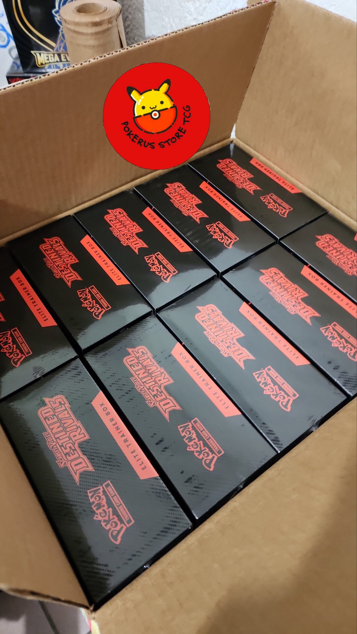 Case Box - 10 ETB DESTINED RIVALS