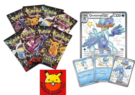 Paldean Fates Quaquaval ex Premium Collection - Caja Dañada