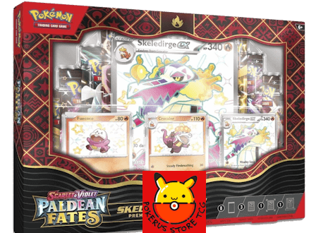 Paldean Fates Skeledirge ex Premium Collection