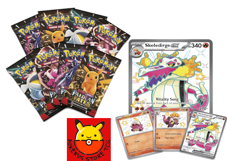 Paldean Fates Skeledirge ex Premium Collection