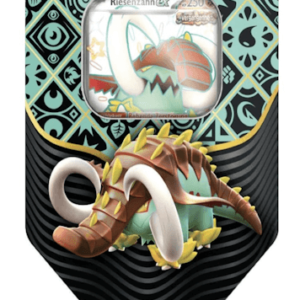 Paldean Fates Tin Shiny Great Tusk ex