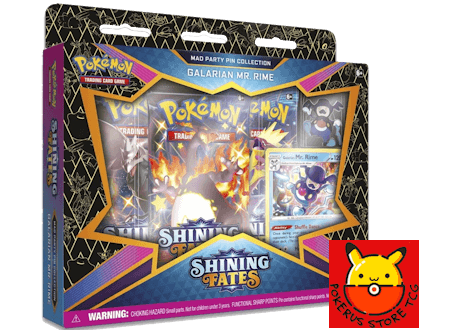 Pokémon TCG: Shining Fates Mad Party Pin Collection (Galarian Mr. Rime)
