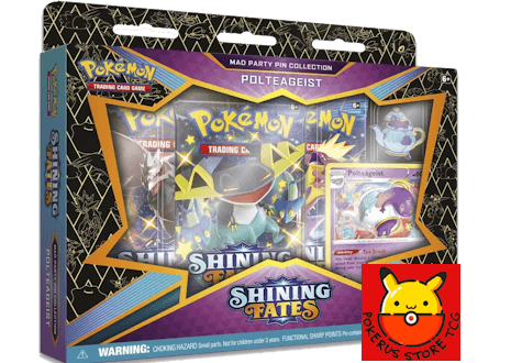 Pokémon TCG: Shining Fates Mad Party Pin Collection (Polteageist)