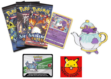 Pokémon TCG: Shining Fates Mad Party Pin Collection (Polteageist)