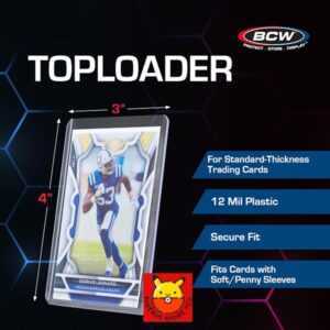 Toploader BCW (por unidad )