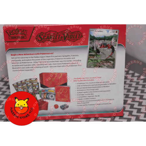 ETB Scarlet & Violet (Koraidon or Miraidon)