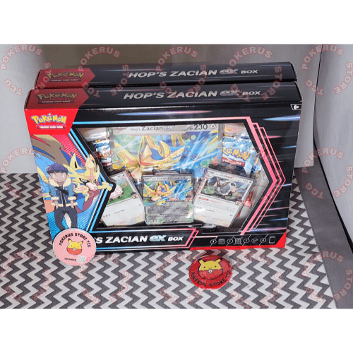 Hops Zacian ex Box ( caja con daño)