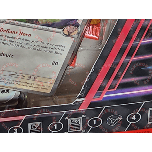 Hops Zacian ex Box ( caja con daño)