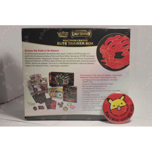 Pokémon Center Elite Trainer Box Lost Origin « pokerus-store TCG