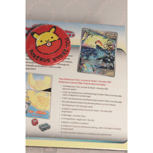 Pokémon Center Elite Trainer Box Paradox Rift (Roaring Moon)