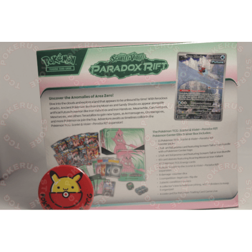 Pokémon Center Elite Trainer Box Paradox Rift (Iron Valiant)