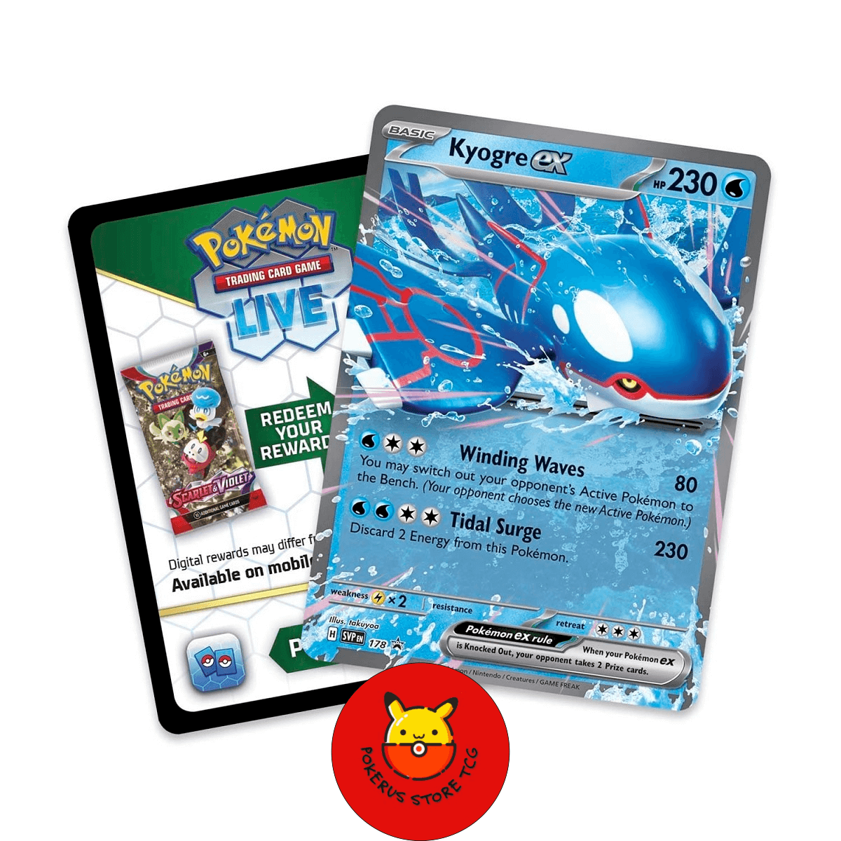 Azure Legends Tin (Kyogre ex)