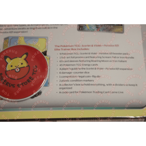 Elite Trainer Box Pokémon Paradox Rift (Roaring Moon)