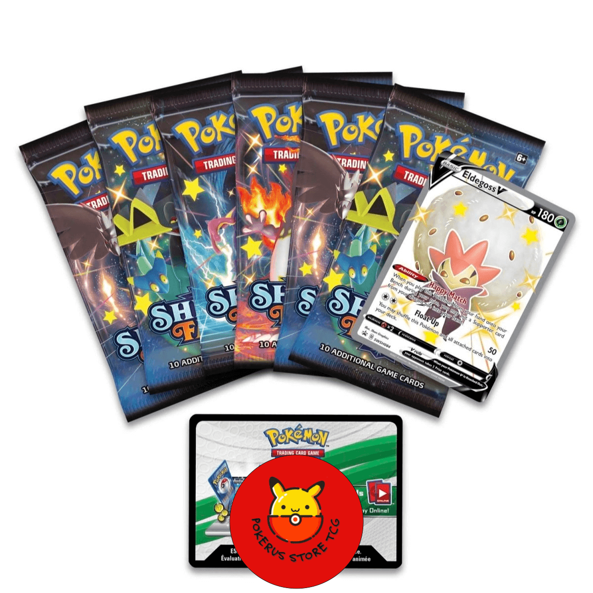 Shining Fates Tin (Eldegoss V)